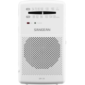 Radio Sangean SR35W BLANCO Blanc de Sangean, Radio portables - Réf : S7609394, Prix : 25,51 €, Remise : %