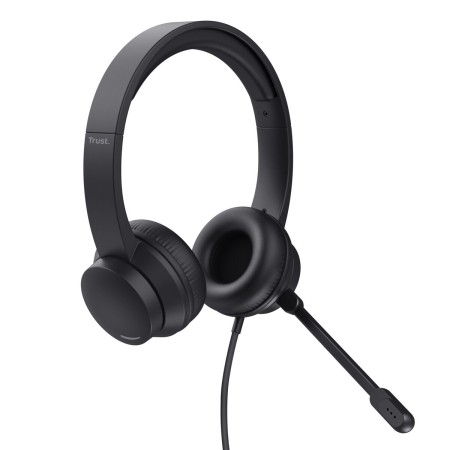 Headphones Trust 25088 AYDA Black by Trust, PC Headsets - Ref: S7609445, Price: 23,22 €, Discount: %