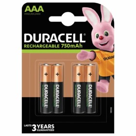 Rechargeable Batteries DURACELL AAA LR3  4UD 750 mAh (10 Units) by DURACELL, Rechargeable Batteries - Ref: S7609788, Price: 6...