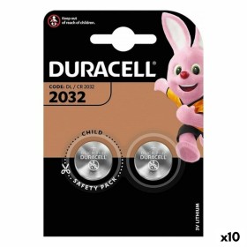 Lithium Button Cell Battery DURACELL DL 2032  2UD 3 V (10 Units) by DURACELL, Disposable Batteries - Ref: S7609792, Price: 18...