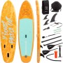 Planche de Paddle Surf Gonflable 2 en 1 avec Siège et Accessoires Siros InnovaGoods 10'5" 320 cm | Tienda24 Tienda24.eu