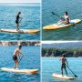 Planche de Paddle Surf Gonflable 2 en 1 avec Siège et Accessoires Siros InnovaGoods 10'5" 320 cm | Tienda24 Tienda24.eu