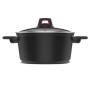 Casserole with Lid Taurus KCK4024 Black 4,5 L | Tienda24 - Global Online Shop Tienda24.eu