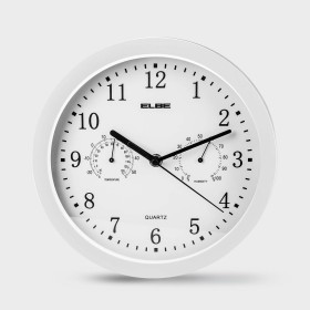 Réveil Analogique Timemark Blanc Lumière LED Silencieux Snooze Mode nuit 9 x 9 x 5,5 cm (9 x 9 x 5,5 cm) | Tienda24 - Global Online Shop Tienda24.eu