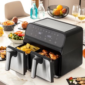 Fritteuse ohne Öl Taurus DIGITAL12C Schwarz 1300 W 1700 W 12 L | Tienda24 Tienda24.eu