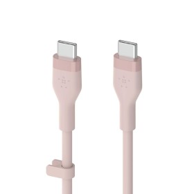 Câble USB-C Belkin CAB009BT1MPK Rose 1 m de Belkin, Câbles USB - Réf : S7611543, Prix : 6,12 €, Remise : %