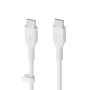 Câble USB-C Belkin CAB009BT2MWH Blanc 2 m de Belkin, Câbles USB - Réf : S7611544, Prix : 7,87 €, Remise : %