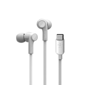 Auriculares com microfone Belkin G3H0002BTWHT Branco de Belkin, Auriculares e acessórios - Ref: S7611560, Preço: 18,02 €, Des...