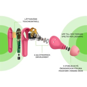 Auriculares com microfone Belkin PAC003BTPK Cor de Rosa de Belkin, Auriculares com microfones - Ref: S7611562, Preço: 35,65 €...