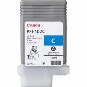 Cartouche d'encre originale Canon PFI-102C de Canon, Toners et encre pour imprimante - Réf : S7707785, Prix : 98,06 €, Remise...