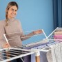 Folding Vertical Clothes Dryer with Wheels Dreeyl InnovaGoods 38 Bars | Tienda24 Tienda24.eu