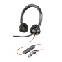 Casques avec Microphone HP Blackwire 3320 Noir de HP, Écouteurs avec microphones - Réf : S77184252, Prix : 41,43 €, Remise : %