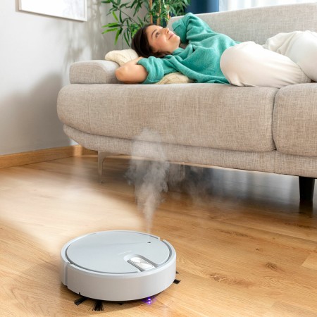 Multifunktionaler wiederaufladbarer Staubsaugerroboter 5 in 1 Varob InnovaGoods | Tienda24 Tienda24.eu