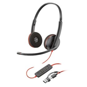 Auriculares con Micrófono HP 8X228AA Negro de HP, Auriculares con micrófonos - Ref: S77184260, Precio: 37,67 €, Descuento: %