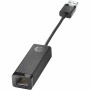 Adaptateur USB 2.0 vers RJ45 HP 4Z7Z7AA de HP, Cartes réseau - Réf : S7719378, Prix : 20,50 €, Remise : %