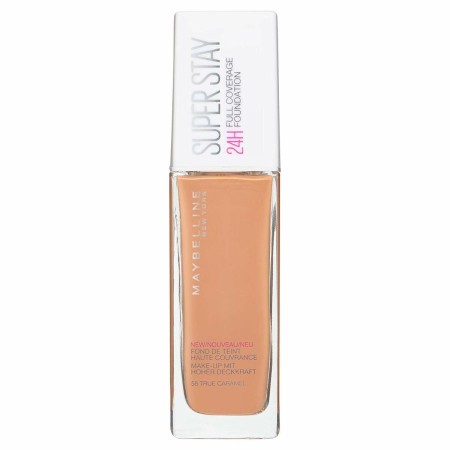 Base de Maquilhagem Fluida Superstay Maybelline Full Coverage 58-true caramel (Recondicionado A) | Tienda24 Tienda24.eu