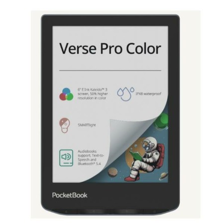 EBook PocketBook Verse Pro Color 16 GB 6" by PocketBook, eBook Readers - Ref: S77203275, Price: 192,51 €, Discount: %