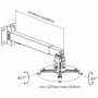 Suporte de Teto Inclinável e giratório para Projetor Equip 650702 de Equip, Acessórios para projetores - Ref: S77204223, Preç...