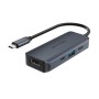 4-Port USB Hub Targus Blue (1 Unit) | Tienda24 - Global Online Shop Tienda24.eu