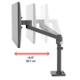 TV Mount Ergotron 45-669-224 8 kg 34" by Ergotron, TV tables and stands - Ref: S77205215, Price: 128,49 €, Discount: %