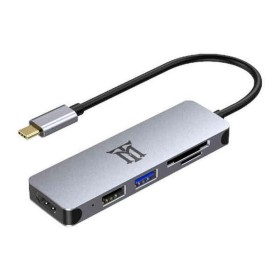 Hub USB Maillon Technologique MTHUB5 Gris de Maillon Technologique, Hubs USB - Réf : S77208191, Prix : 22,72 €, Remise : %