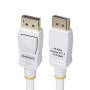 Cable USB Startech DP12-CABLE6FTW Blanco 1,8 m | Tienda24 - Global Online Shop Tienda24.eu