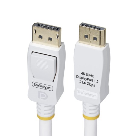 Câble USB Startech DP12-CABLE6FTW Blanc 1,8 m | Tienda24 - Global Online Shop Tienda24.eu