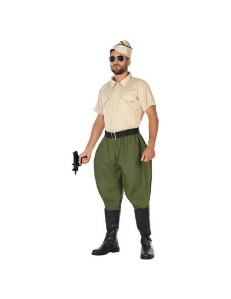 Costume per Adulti Soldier da BigBuy Carnival, Adulti - Ref: S1111191, Precio: 19,58 €, Descuento: %