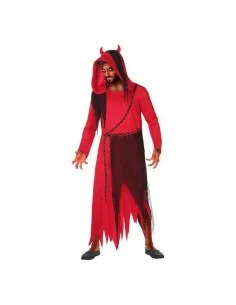 Costume per Adulti DISFRAZ DEMONIO M-L Rosso Demonio (1 Pezzi) (M/L) da BigBuy Carnival, Adulti - Ref: S1111205, Precio: 19,2...