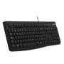 Clavier Logitech 920-002518 Espagnol Qwerty Noir de Logitech, Claviers - Réf : S7727407, Prix : 16,18 €, Remise : %