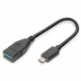 Adaptador USB-C OTG Digitus AK-300315-001-S Negro 15 cm | Tienda24 - Global Online Shop Tienda24.eu