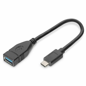 Adaptateur USB-C OTG Digitus AK-300315-001-S Noir 15 cm de Digitus, Câbles USB - Réf : S7729577, Prix : 6,44 €, Remise : %