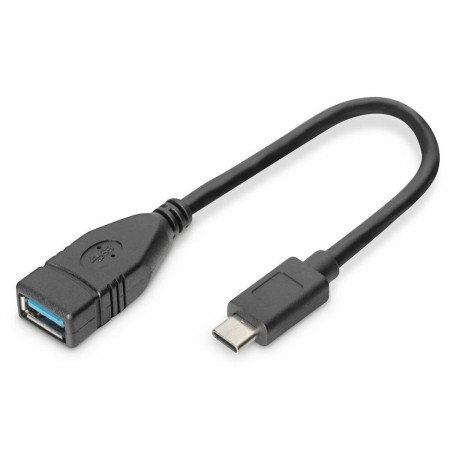 Adaptateur USB-C OTG Digitus AK-300315-001-S Noir 15 cm | Tienda24 - Global Online Shop Tienda24.eu