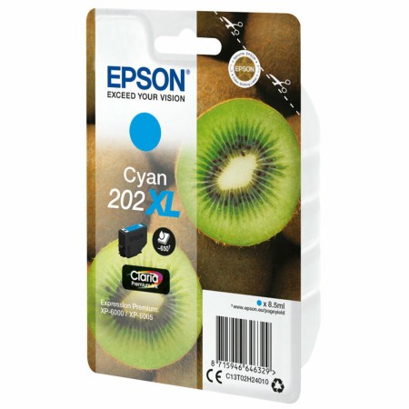 Cartouche d'encre originale Epson C13T02H24010 Cyan de Epson, Toners et encre pour imprimante - Réf : S7732362, Prix : 27,75 ...