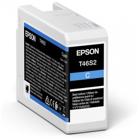 Cartouche d'encre originale Epson C13T46S200 25 ml Bleu Noir Cyan de Epson, Toners et encre pour imprimante - Réf : S7733006,...