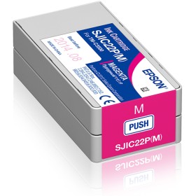 Cartucho de Tinta Original Epson SJIC22P Magenta de Epson, Tóners y tinta de impresora - Ref: S7733477, Precio: 34,49 €, Desc...