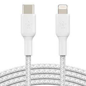 Cabo Lightning Belkin CAA004BT2MWH Branco 2 m de Belkin, Cabos Lightning - Ref: S7733888, Preço: 31,63 €, Desconto: %