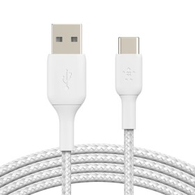 USB A to USB C Cable Belkin CAB002BT0MWH White 15 cm by Belkin, USB Cables - Ref: S7733955, Price: 17,47 €, Discount: %