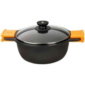 Casserole avec Couvercle en Verre Quid Ottawa Acier inoxydable | Tienda24 Tienda24.eu