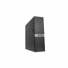 Boîtier ATX mini-tour avec alimentation CoolBox COO-PCT450S-BZ Noir de CoolBox, Boîtiers pour ordinateurs de bureau - Réf : S...