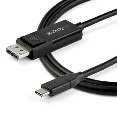 Adaptateur USB C vers DisplayPort Startech CDP2DP141MBD Noir 1 m de Startech, Câbles USB - Réf : S7734365, Prix : 33,41 €, Re...