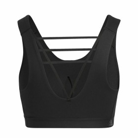 Sujetador Deportivo Reebok Strappy Negro | Tienda24 Tienda24.eu