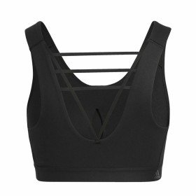 Sports Bra Adidas CoreFlow Luxe Black | Tienda24 Tienda24.eu