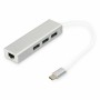 Hub USB Digitus DA-70255 Cinzento Branco/Cinzento Prateado de Digitus, Hubs de rede - Ref: S7736680, Preço: 30,08 €, Desconto: %