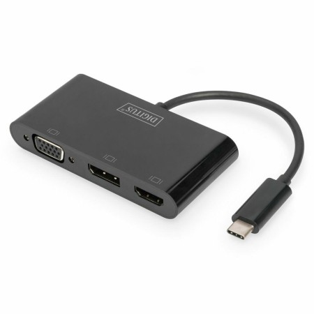 Hub USB Digitus DA-70859 Negro de Digitus, Hubs de red - Ref: S7736710, Precio: 52,43 €, Descuento: %