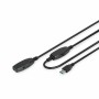 Cable Micro USB Digitus DA-73107 Negro 20 m de Digitus, Cables USB - Ref: S7736735, Precio: 72,99 €, Descuento: %