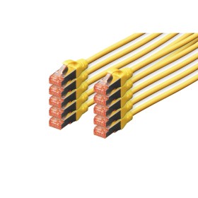 Cable de Red Rígido UTP Categoría 6 Digitus by Assmann DK-1644-0025-Y-10 Amarillo 25 cm de Digitus by Assmann, Cables Etherne...