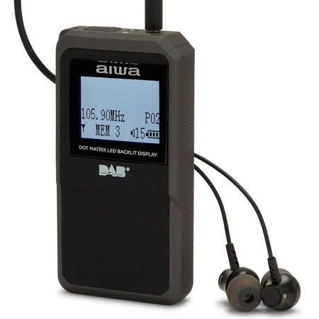 Radio Aiwa Schwarz DAB/DAB+/FM 1,7" (Restauriert A) | Tienda24 Tienda24.eu