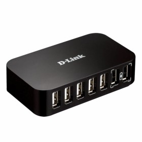 Hub USB 7 Ports D-Link DUB-H7 Noir de D-Link, Hubs de réseau - Réf : S7738018, Prix : 34,57 €, Remise : %