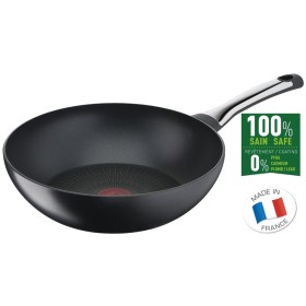 Padella Wok Tefal Nero Titanio Acciaio (Ø28 cm) (Ricondizionati C)